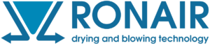 Logo RONAIR, Drying food products, CYAGO, Drying and blowing solutions